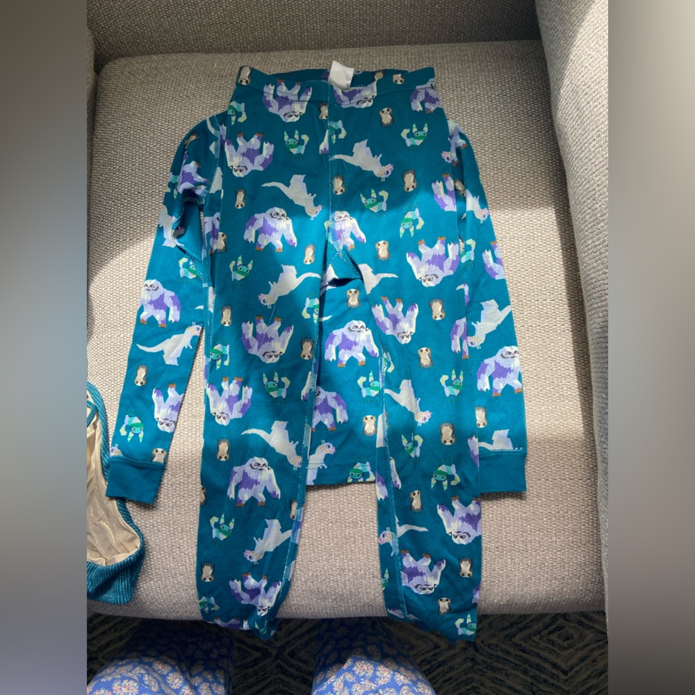 130cm Hanna Andersson Star Wars Galaxy Of Creatures Organic Pajamas